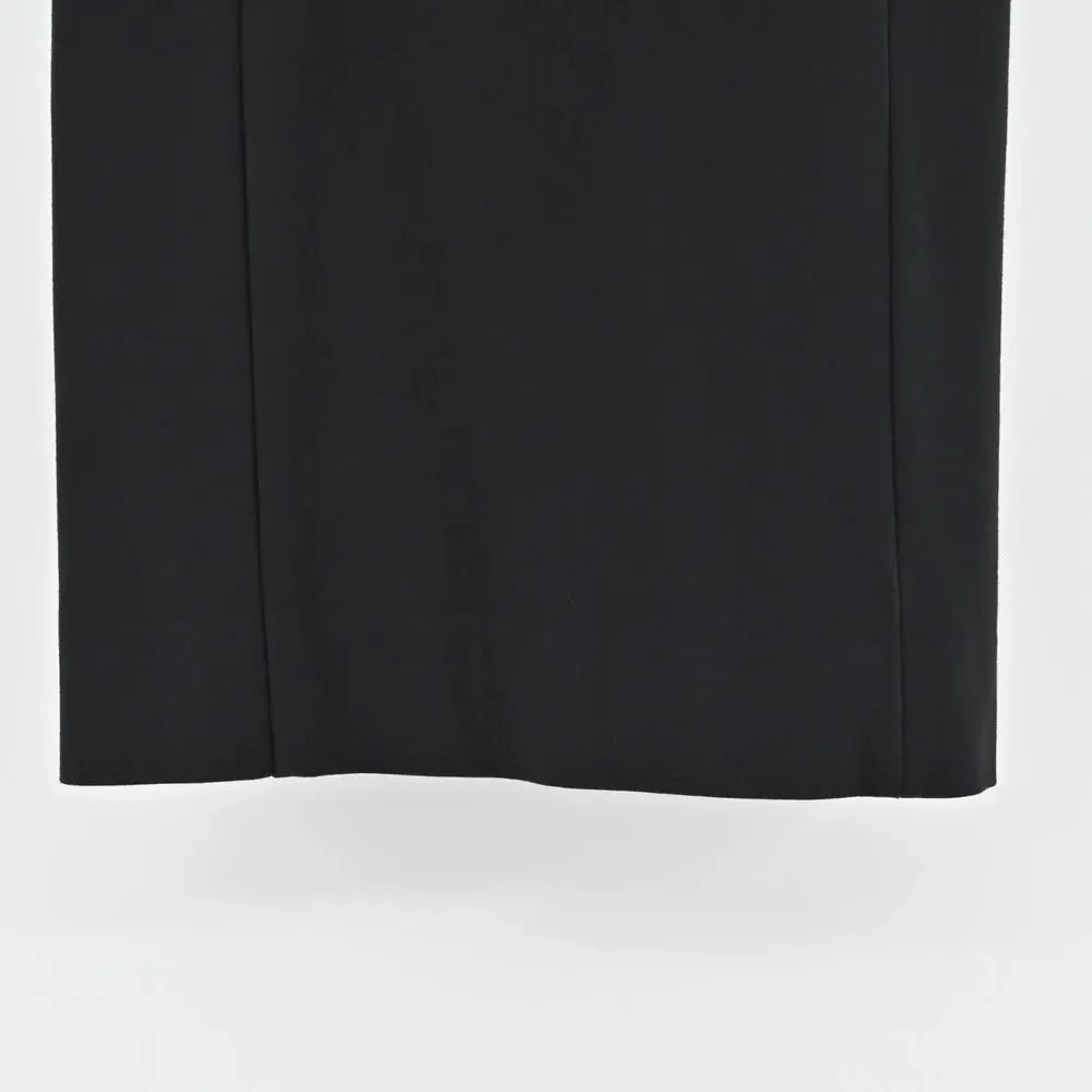 DIANE VON FURSTENBERG Skirt Size‎ 4 Classic Black Zip Pocket Knee Length Pencil - Picture 3 of 11